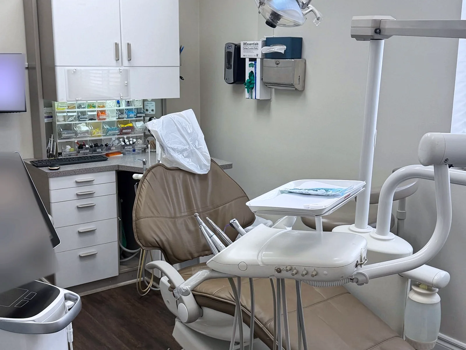 A treatment room at Serenity Family Dentistry in Royal Oak